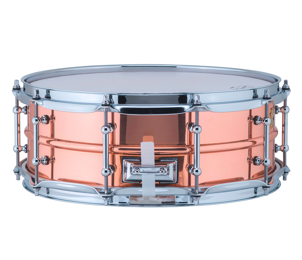 Ludwig Copperphonic 14" x 5" Smooth Polished Snare Drum w/Tube Lugs
