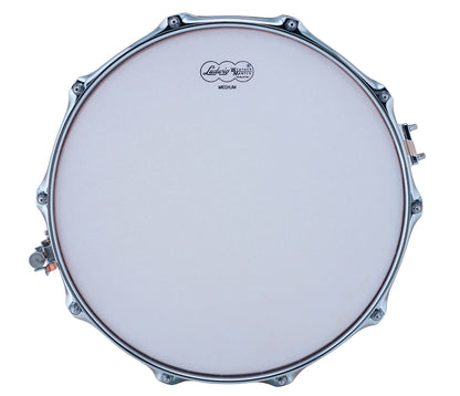 Ludwig Copperphonic 14" x 6.5" Smooth Polished Snare Drum w/Tube Lugs