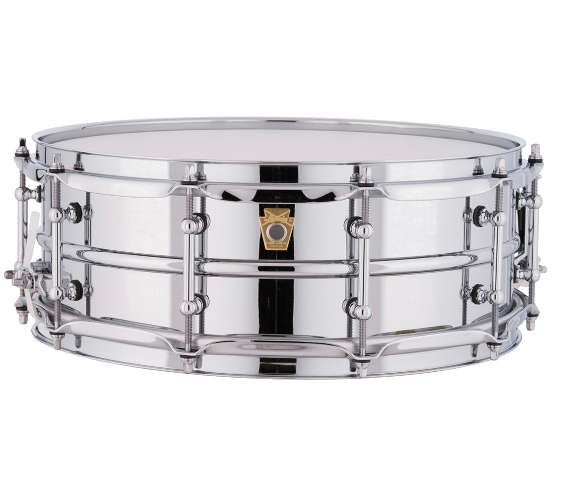 Ludwig 14" x 5" Supraphonic w/Tube Lugs Snare Drum, Ludwig, Snare Drums, drum Lounge, 14" x 5", Chrome