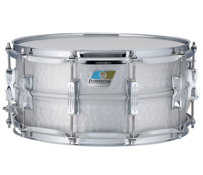 Ludwig 14" x 6.5" Hammered Acrolite Snare Drum, Ludwig, Snare Drums, Drum Lounge, Aluminium, 14" x 6.5", 