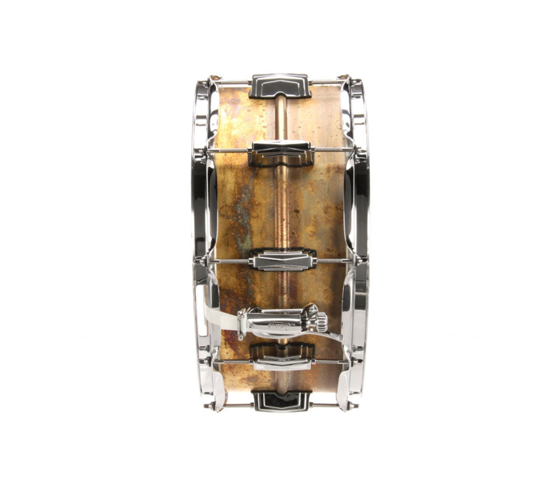 Ludwig 14" x 6.5" Raw Brass Snare Drum (LB464R), Ludwig, Snare Drums, Drum Lounge, 14" x 6.5", Brass, LB464R 