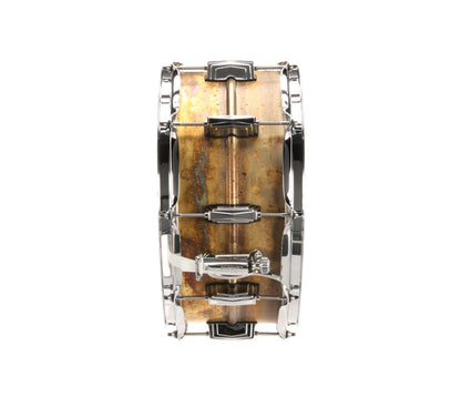 Ludwig 14" x 6.5" Raw Brass Snare Drum (LB464R), Ludwig, Snare Drums, Drum Lounge, 14" x 6.5", Brass, LB464R 