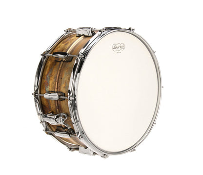 Ludwig 14" x 6.5" Raw Brass Snare Drum (LB464R), Ludwig, Snare Drums, Drum Lounge, 14" x 6.5", Brass, LB464R 