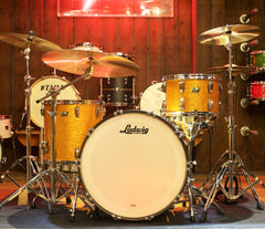 Ludwig Legacy Maple 3-Piece Shell Pack in Gold Sparkle - SALE