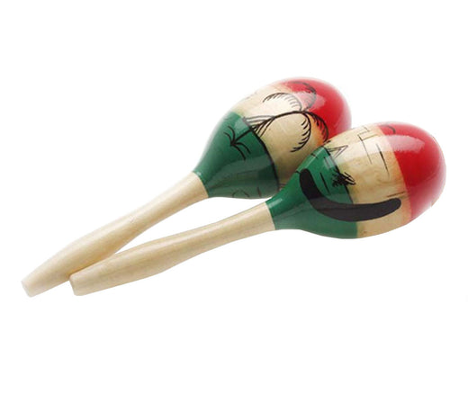 Stagg Oval Wooden Mexican Maracas