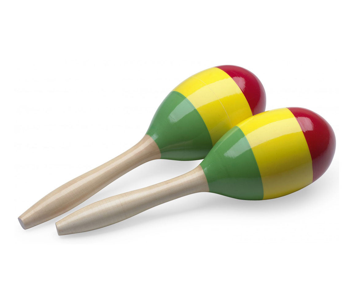 Stagg Oval Wooden Reggae Maracas
