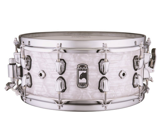 Vendor: Mapex, Type: Snare Drums, allproducts, Finish: White Strata, Size: 14" x 6"