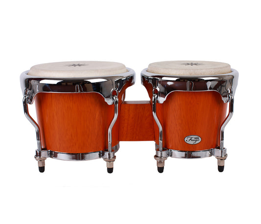 Natal Natural Wood Bongos in Matt Honey, Type: Bongos, Vendor: Natal, Finish: Matt Honey