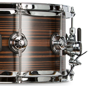 Natal Café Racer Tulip Wood Veneer 14" x 6.5" Snare Drum, Natal, Natal Cafe Racer, Snare Drums, Tulip Wood Veneer, 14" x 6.5", Drum Lounge