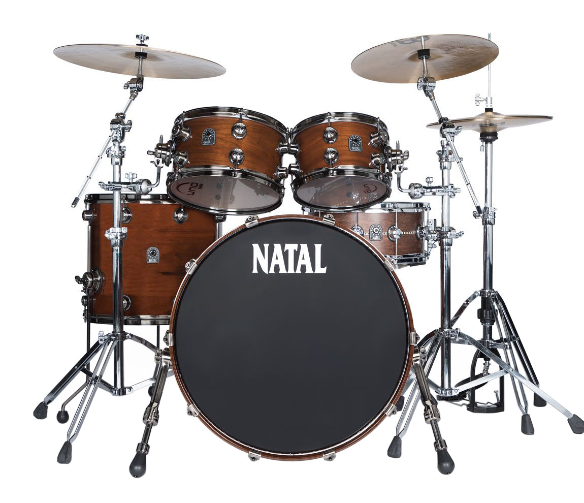 Natal 'The Originals' US Fusion X Walnut Shell 4 Piece in Natural Walnut