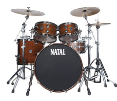 Natal 'The Originals' US Fusion X Walnut Shell 4 Piece in Natural Walnut