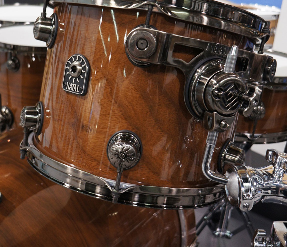 Natal 'The Originals' Traditional Jazz Walnut Shell 3 Piece in Natural Walnut, Natal, The Originals, Natural Walnut, Acoustic Drum Kits, Traditional Jazz, Drum Lounge