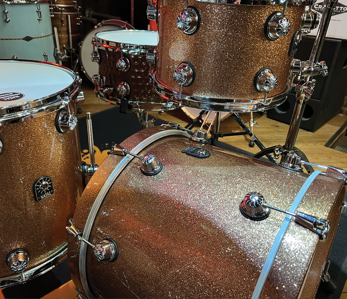 Natal Cafe Racer 3-piece Shell Pack in Champagne Sparkle