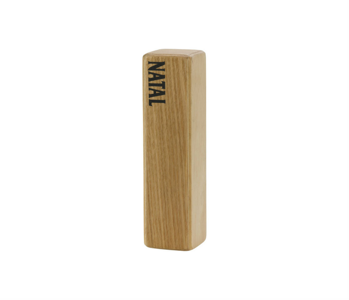 Natal Medium Ash Oblong Shaker, Natal, Shakers, Hand Percussion, Ash, Medium, Oblong Wood Shaker 