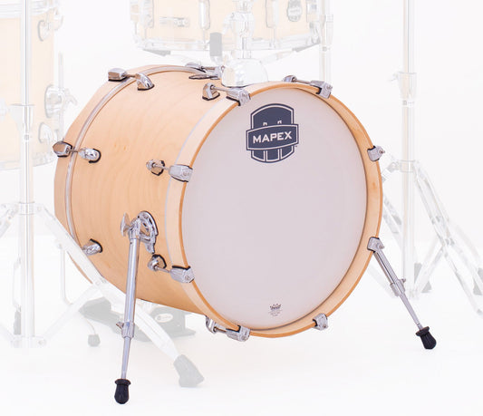 Mapex Mars Maple 18" x 14" Bass Drum In Natural Satin