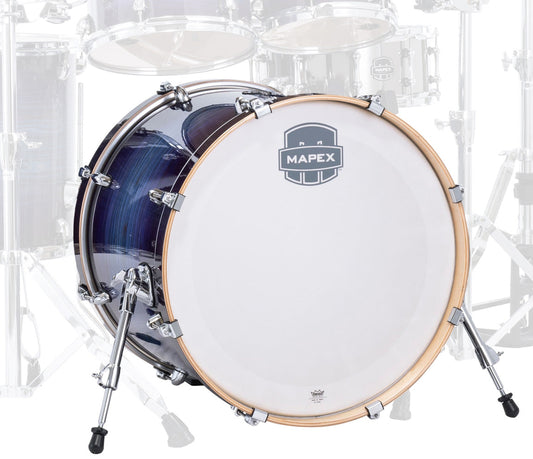 Mapex Armory 22" x 20" Bass Drum, No Bd Mount In Night Sky Burst