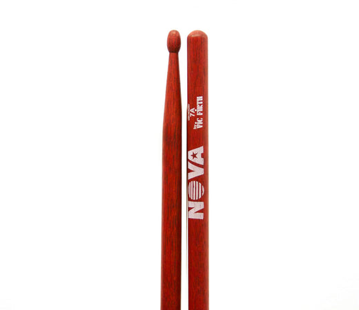 Vic Firth Nova 7A Drumsticks - Red Wood Tip