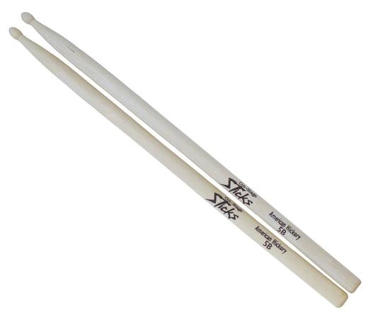 On Stage American Hickory 5B Wood Tip Drumsticks, On Stage, Drumsticks, 5B, American Hickory