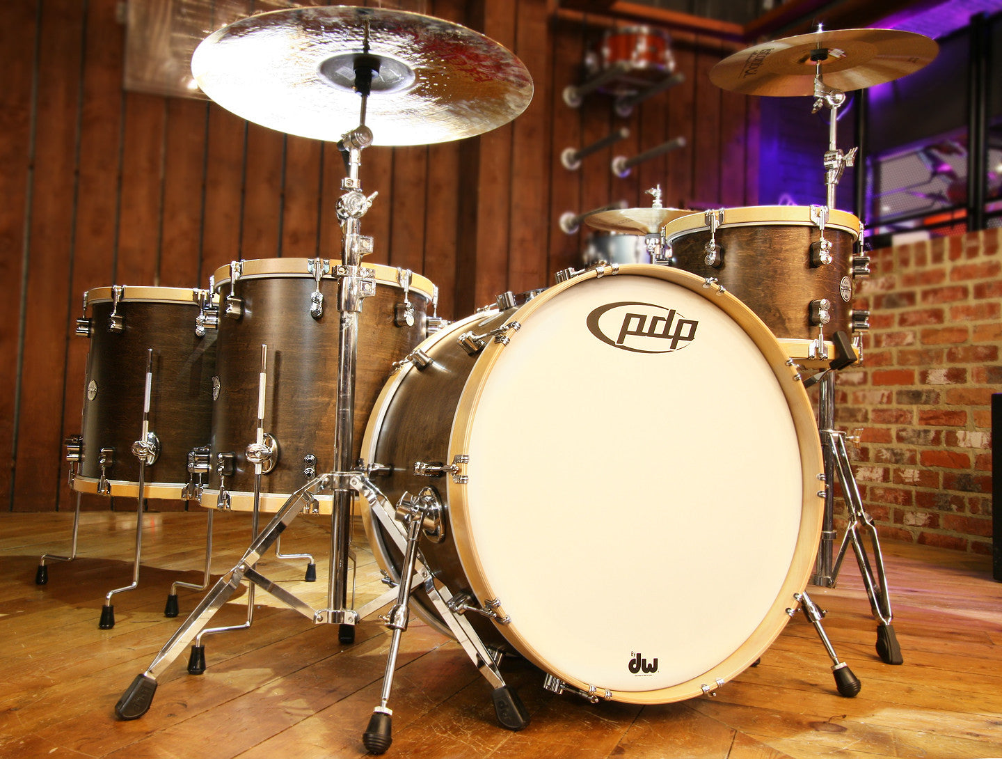 Drum Workshop PDP Walnut drum kit