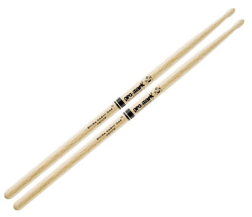 Pro-Mark Japanese Shira Kashi White Oak 727 Wood Tip Drumsticks (PW727W)