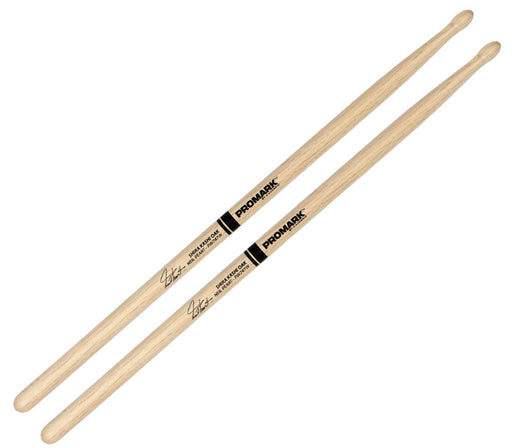 Pro-Mark Shira Kashi White Oak Neil Peart 747 Wood Tip Drumsticks (PW747W)
