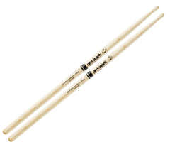 Promark Japanese Shira Kashi White Oak 7A Wood Tip Drumsticks (PW7AW)