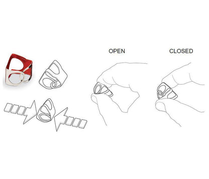 PinchClip Quick Release Cymbal Clip (3 Pack)