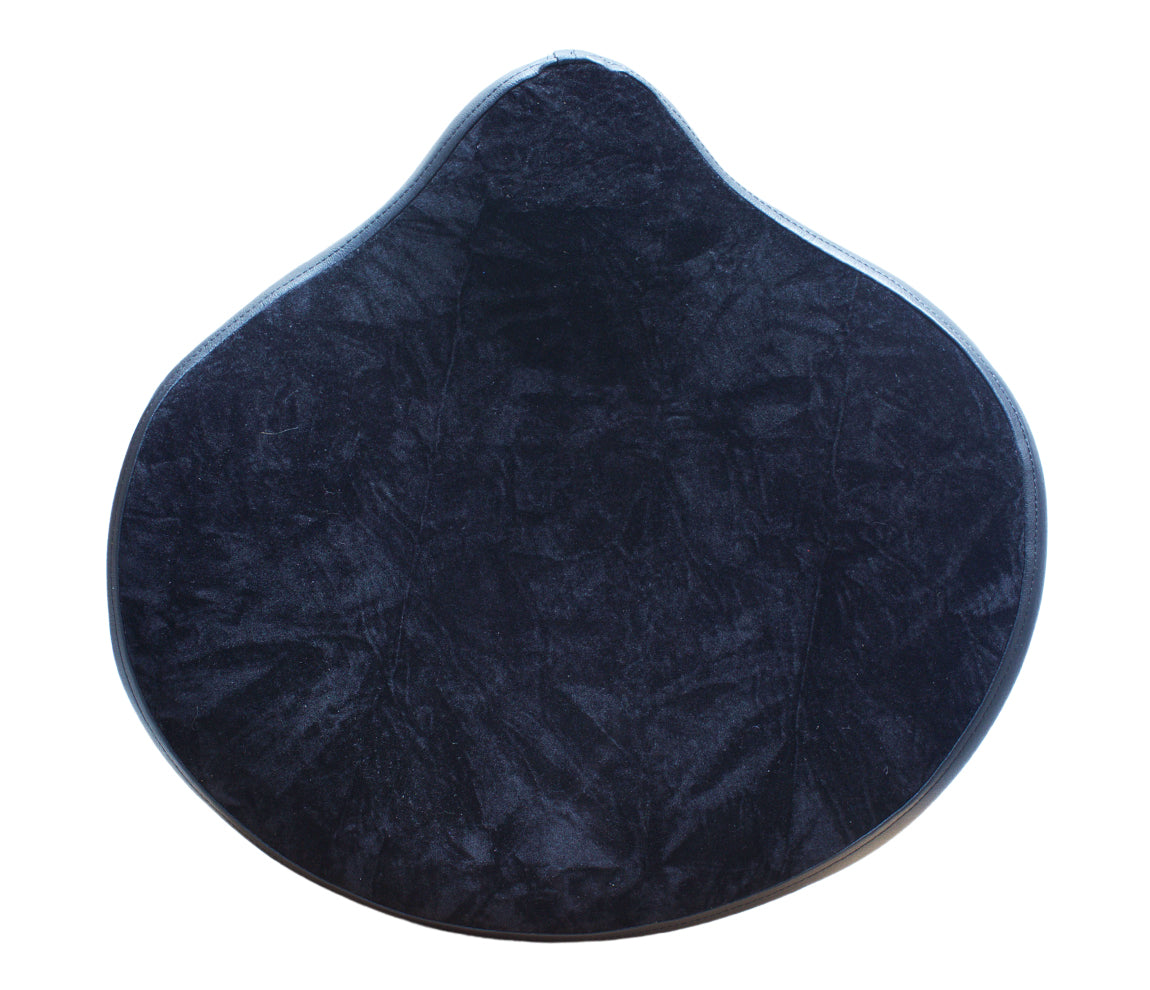 Pork Pie Big Boy Drum Throne in Black with Black Crush Top inc. Base