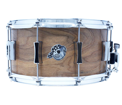Pork Pie Exotic 14" x 7" Walnut Snare Drum