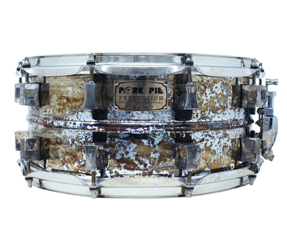 Pork Pie 'The Relic' 14" x 6.5" 'AGED' Steel Shell Snare Drum