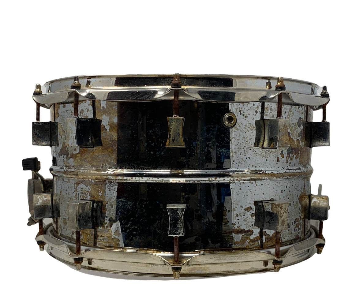 Pork Pie 'The Relic' 14" x 8" 'AGED' Steel Shell Snare Drum
