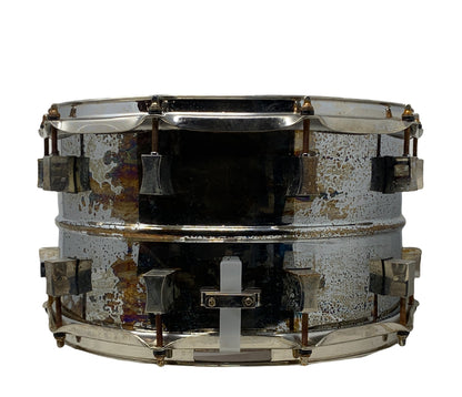 Pork Pie 'The Relic' 14" x 8" 'AGED' Steel Shell Snare Drum