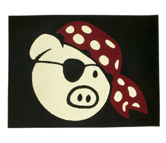 Pork Pie 4' x 6' Drum Rug