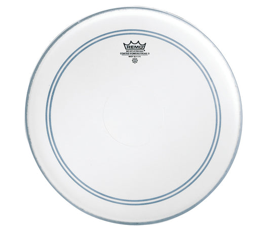 Remo Powerstroke 3 24" Coated Bass Drum Head With White Falam Patch
