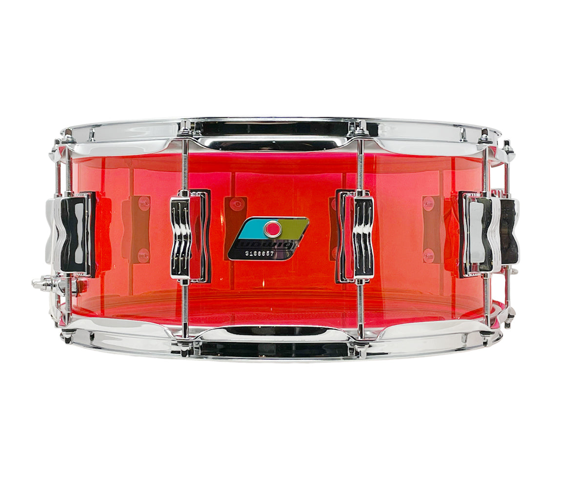 Ludwig USA Vistalite Snare Drum 14" x 6.5" In Pink Finish