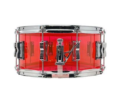 Ludwig USA Vistalite Snare Drum 14" x 6.5" In Pink Finish
