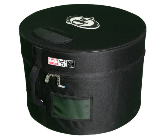 Protection Racket 15" X 13" Rims Rigid Tom Case, Protection Racket, Black, Bags & Cases, Tom Bags & Cases