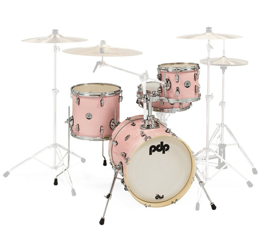 PDP By DW New Yorker 4-Piece 16" Shell Set in Pale Rose