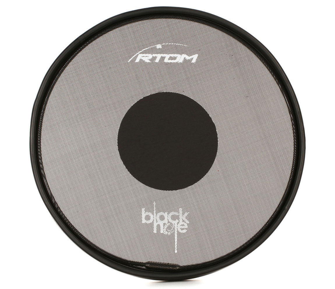 RTOM 12" Black Hole Practice Pad, RTOM, Practice Pads, 12", Practicing Essentials