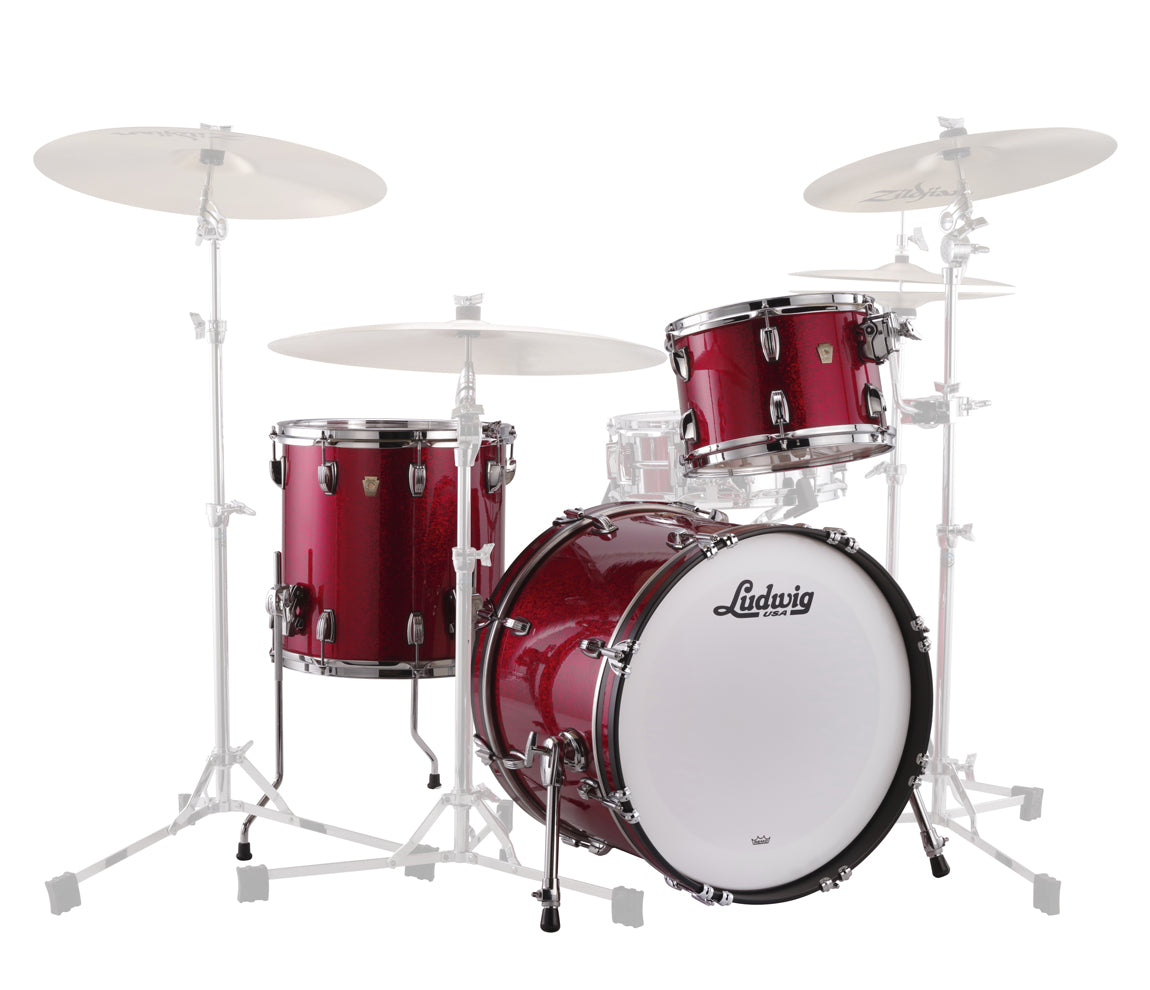 Ludwig Classic Maple 20" 3-Piece Downbeat Shell Pack