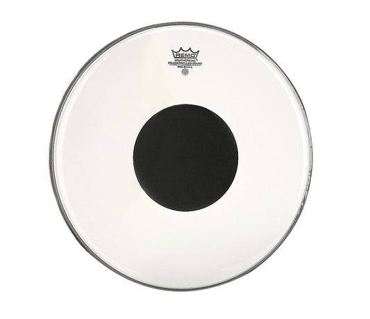 Remo 24" CS Clear Bass Drum Head with black dot