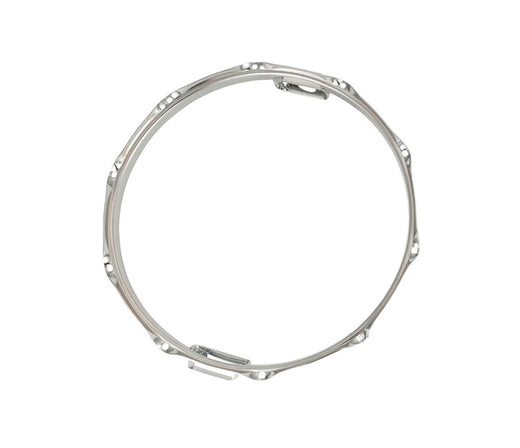 Rogers Dyna-Sonic 14″ Bottom Hoop with Snare Gates, Rogers, Hoops, Drum Hoops, Steel, Chrome Plated, 14