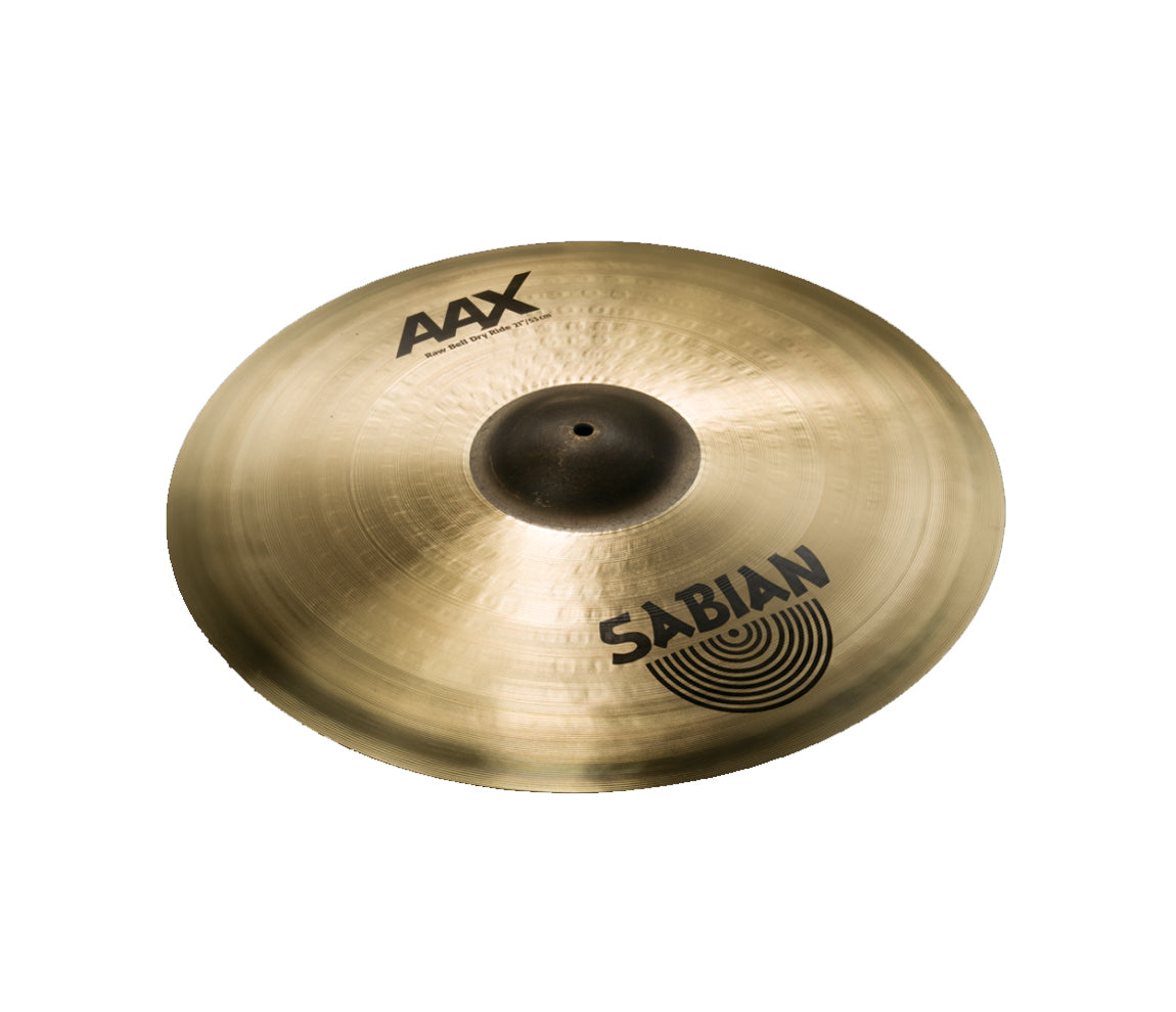 Sabian, Ride Cymbal, Size 21", Sabian AAX Series, Sabian AAX 21" Raw Bell Dry Ride