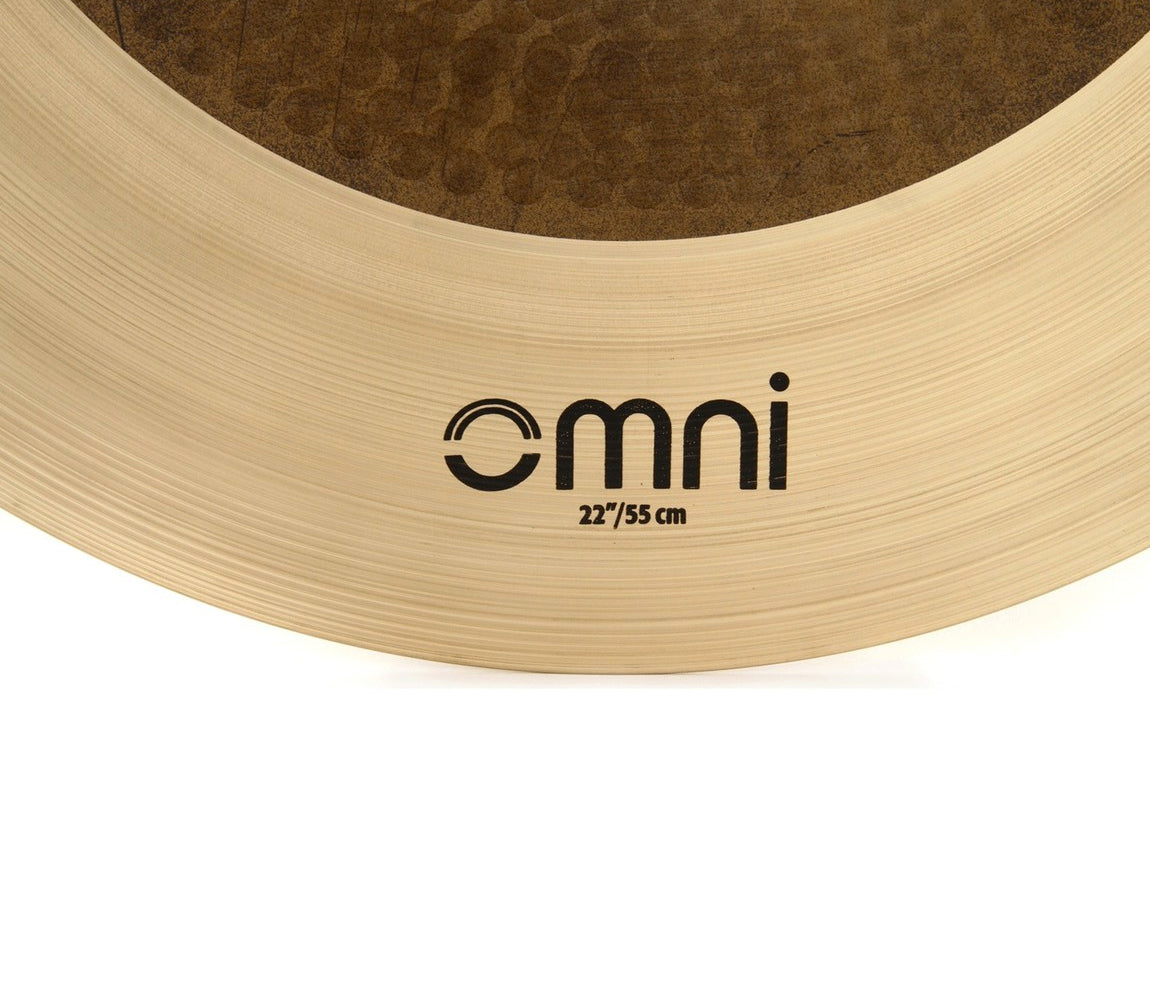 Sabian, Omni Cymbals, 22", Sabian AAX Series, Sabian AAX 22" OMNI, Natural Finish