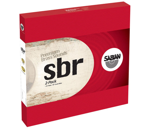 Sabian SBR Cymbals 2-Pack Cymbal Set