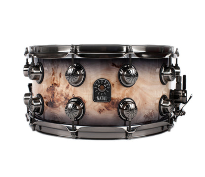 Limited Edition Natal 13" x 7" Mappa Burl Snare Drum