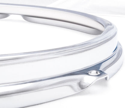 S-Hoop 14" 12 Hole 3mm Thick Chrome/Steel Marching Drum Hoop, S-Hoop, Drum Hoops, 14"