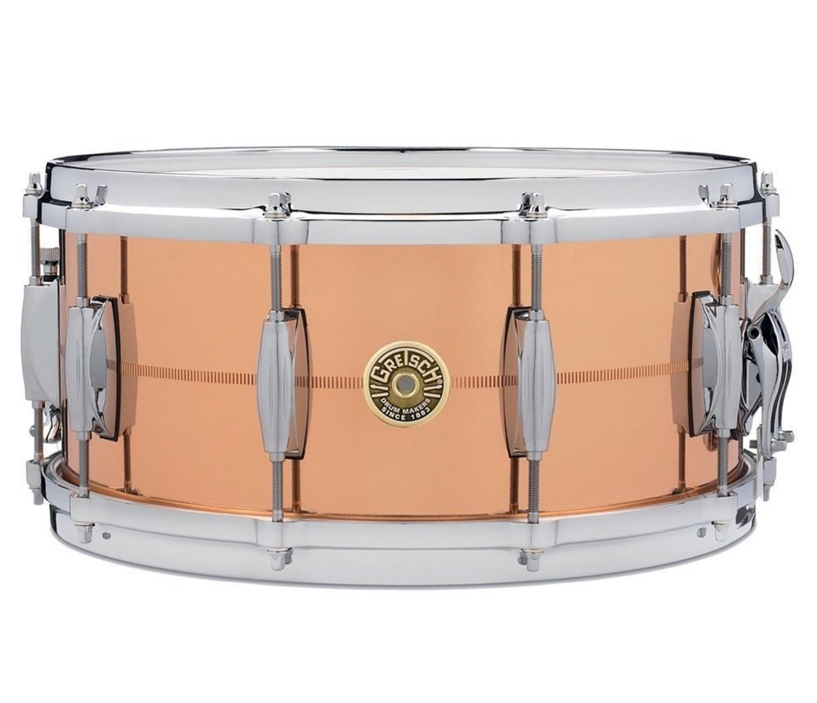 Gretsch USA 14‚Äù x 5‚Äù Solid Phosphor Bronze Snare Drum