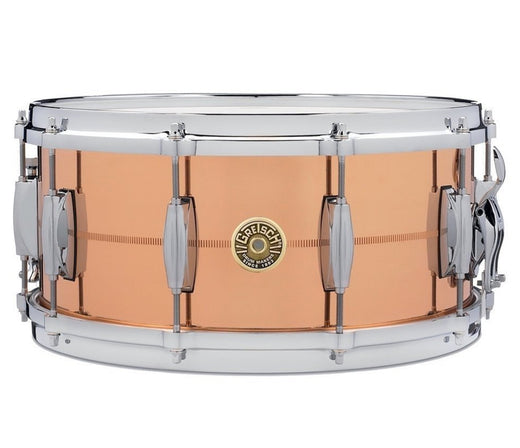 Gretsch USA 14” x 5” Solid Phosphor Bronze Snare Drum
