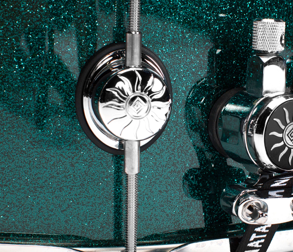 Natal, Snare Drums, STW-S465-BRG, 14" x 6.5", British Racing Green, Natal Cafe Racer British Racing Green Tulip 14" x 6.5" Snare Drum 